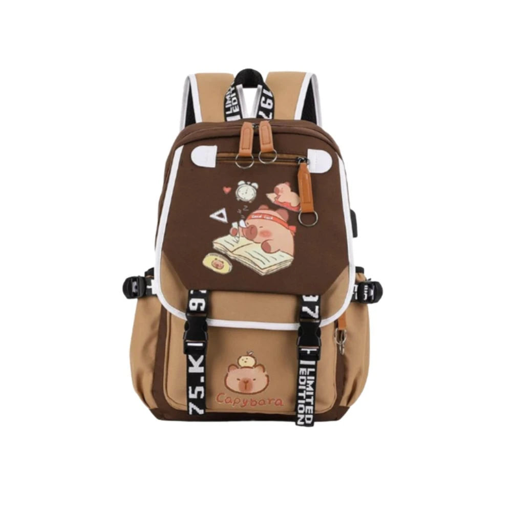 Sac à Dos Capybara Kawaii - CappyBag®