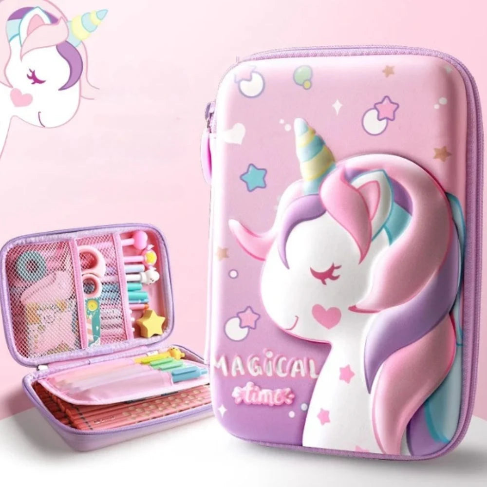 Trousse Scolaire Licorne 3D - UniDream®
