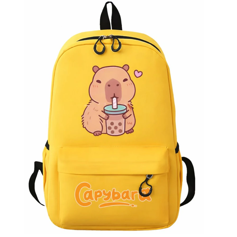 Sac à Dos Capybara Rose - BobaCappy®