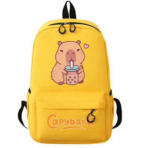 Sac à Dos Capybara Rose - BobaCappy®