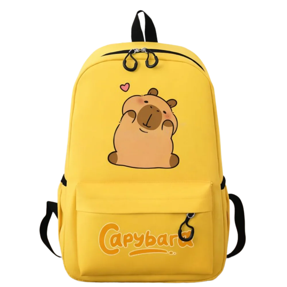 Sac à Dos Capybara Rose - BobaCappy®