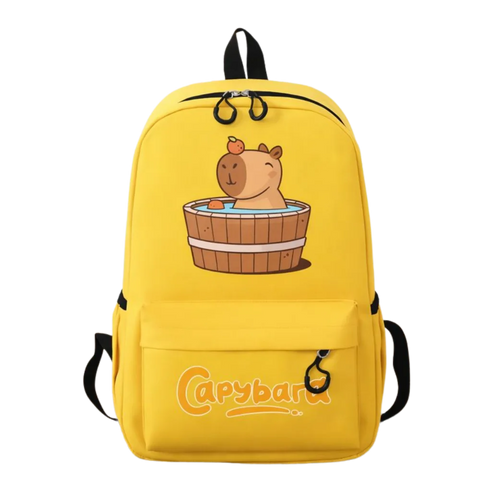 Sac à Dos Capybara Rose - BobaCappy®
