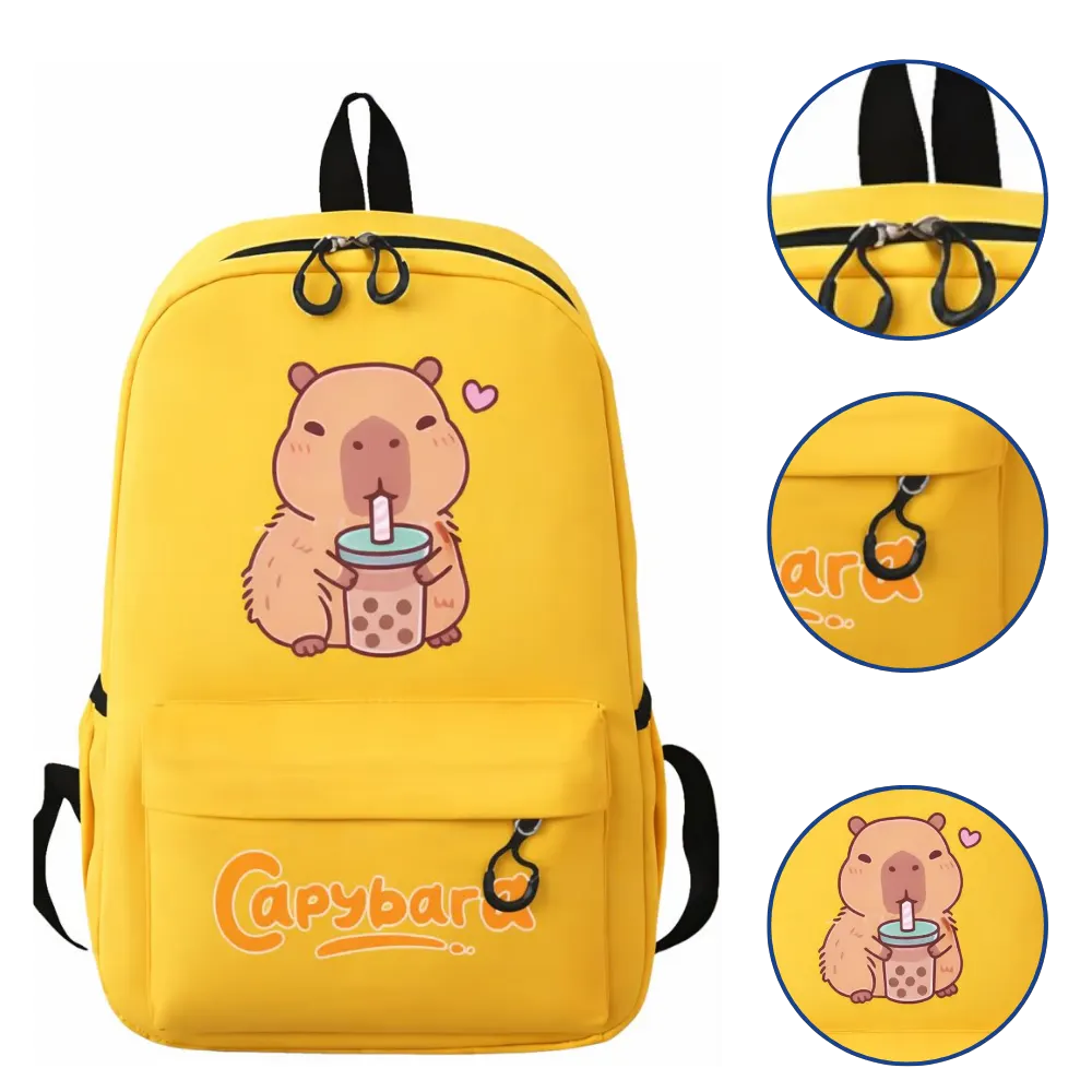 BobaCappy® avec détails et fermetures