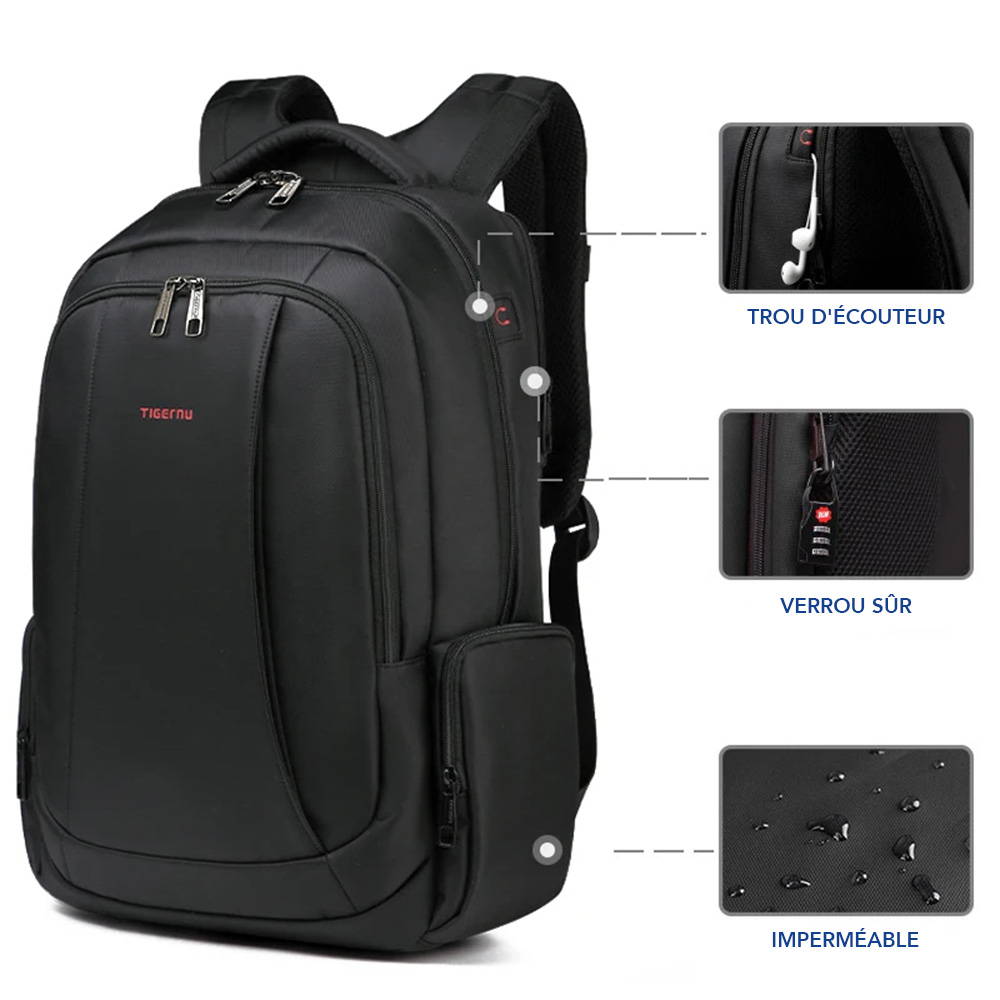 SecuPack, détail de la fermeture anti-vol