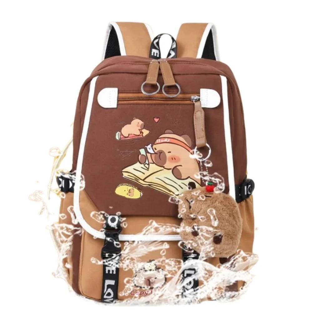 Sac à Dos Capybara Kawaii - CappyBag® — Tissu imperméable