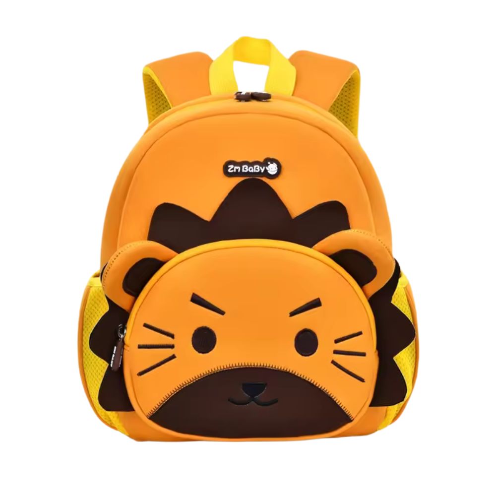 Sac à Dos Maternelle Lion┃Orthopédique, Léger et Résistant