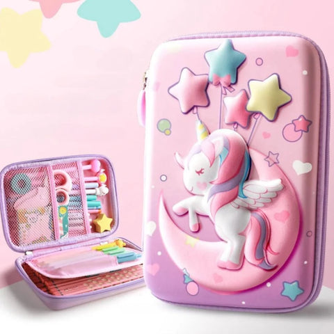Trousse Scolaire Licorne 3D - UniDream®