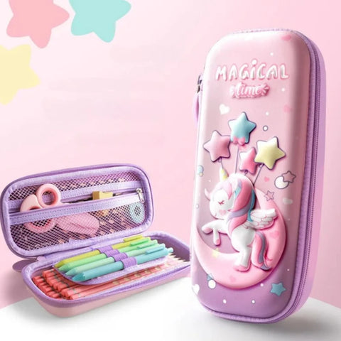 Trousse Scolaire Licorne 3D - UniDream®