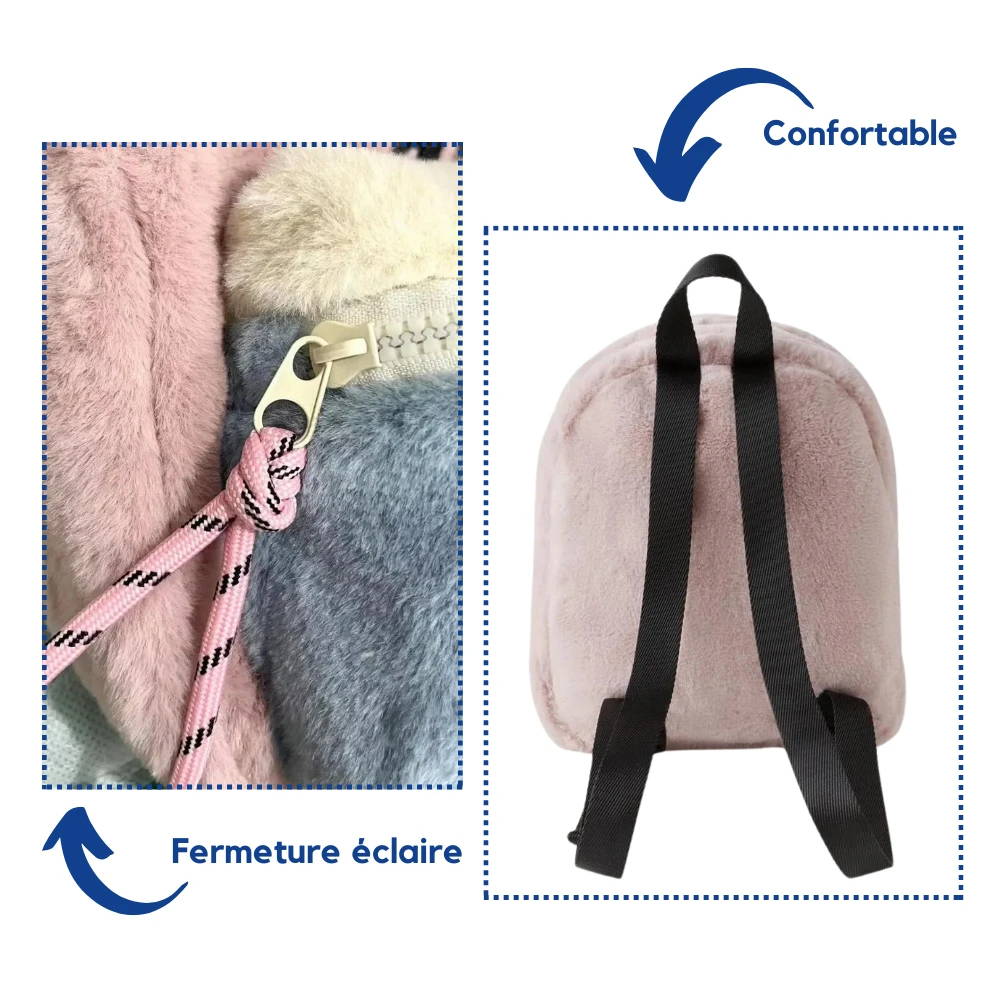 Stitchy® — tissu peluche et finitions premium